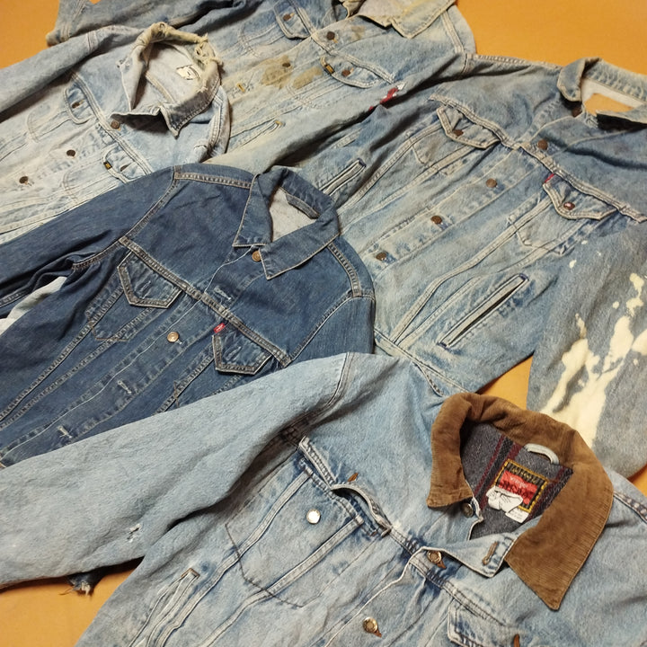 LOT of Denim Jackets Levi's/Lee/Wrangler "Grade B"