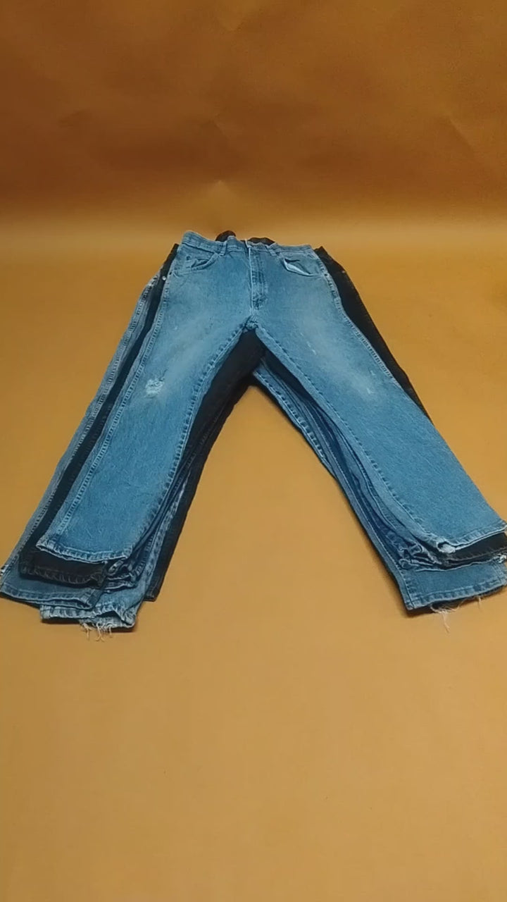 LOT of Vintage WRANGLER Denim Jeans Mix "Grade B"