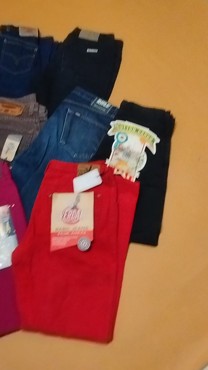 LOT of Vintage Denim Jeans Unbranded Mix